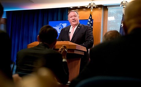 Pompeo: Armanca me cezakirina rejîma Îranê ye, ne xelkê wê