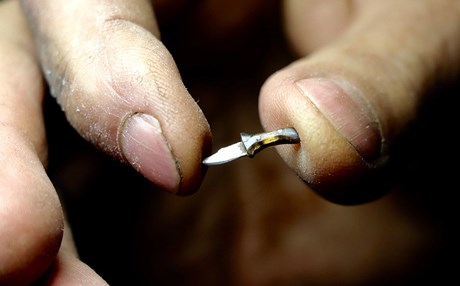 Sivaslı ustadan 7 milimetrelik bıçak