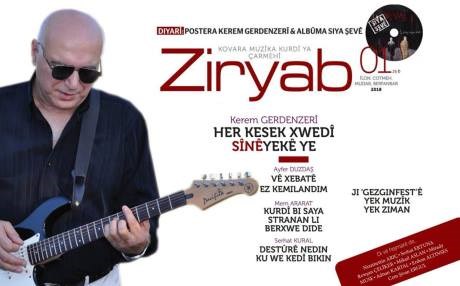 Kürtçe müzik dergisi ‘Ziryab’ yayın hayatına başladı