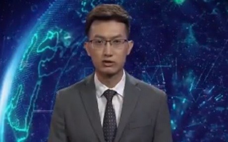 Yekem pêşkeşvanê robot ê nûçeyan bi cîhanê hat nasandin