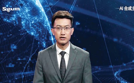 İlk robot spiker işine başladı