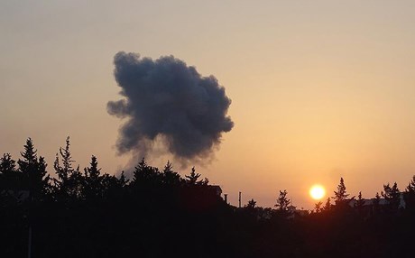 Bab'da bomba yüklü iki motosiklet infilak ettirildi