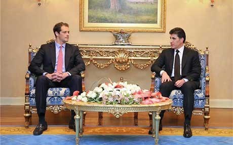 Başbakan Barzani ile Peek, Kerkük petrolü hakkındaki kararı değerlendirdi