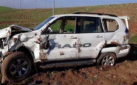 سەعید گاباری تووشی رووداوی هاتووچۆ بوو