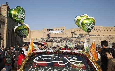 Li Herêma Kurdistanê ji dayikbûna pêxemberê îslamê tê pîrozkirin