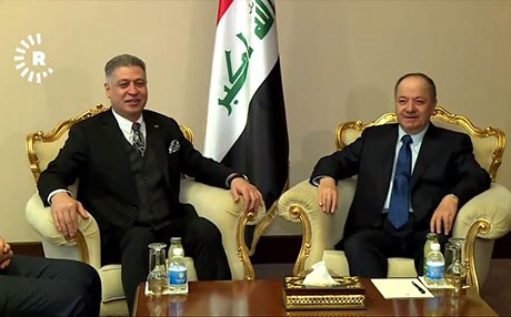 Başkan Barzani ile ITC Başkanı Salihi bir araya geldi