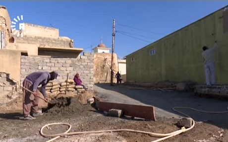 Ji bo vegera welatiyên Mesîhî bajarokê Telisqof tê nûjenkirin