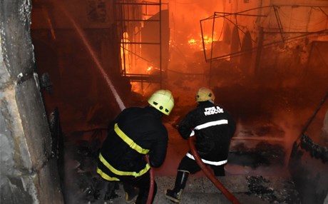 KERKÜK - Kayseri Çarşısı’nda yangın