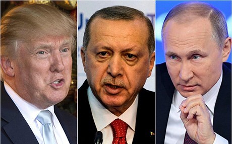 Trump li Lûtkeya G20 li gel Edogan û Putin dicive