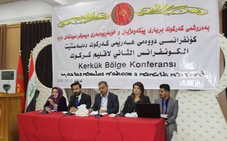 Tevgera Azadî li Kerkûkê konferansek li dar dixe