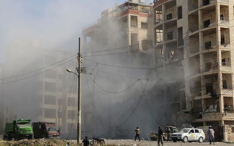 Esad rejimi İdlib'i vuruyor