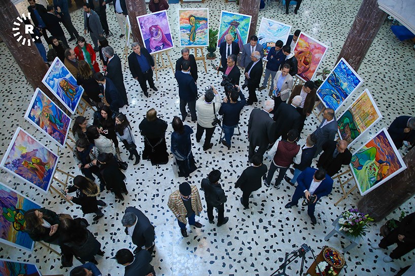 پێشانگەی شێوەکاریی عەدنان کەریم و رێبوار سەعید