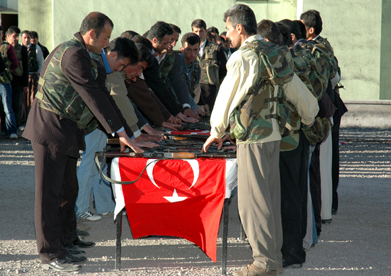 Li Qilaban û gundên wê 215 kes bûn cerdevan