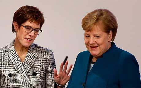 Seroka nû ya partiya Angela Merkel diyar bû