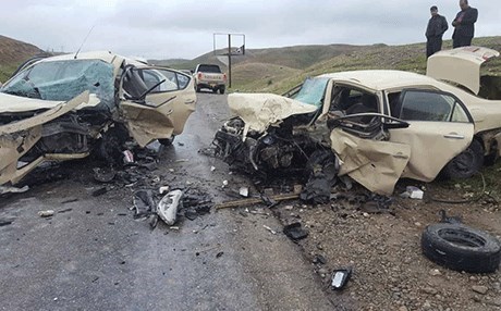 Erbil-Koye yolunda feci kaza!