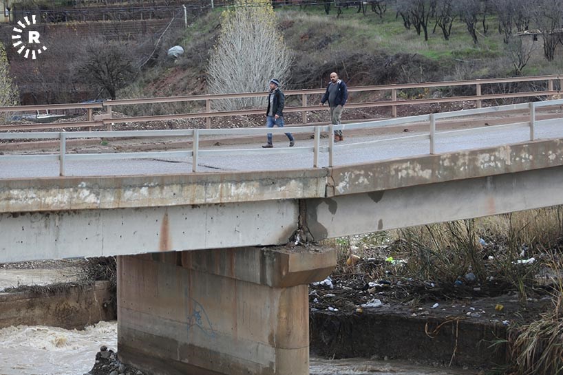WÊNE - Ji ber lehiyê pira Kanî Sardê li ber herrifnî ye
