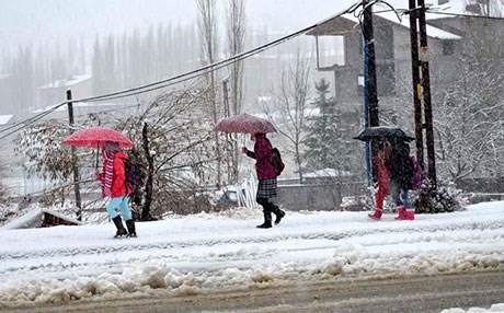 Bitlis’te eğitime kar tatili