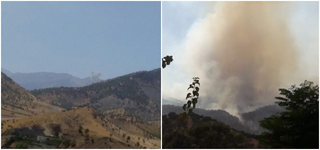 Tirkiyê devera Biradost bombebaran kir