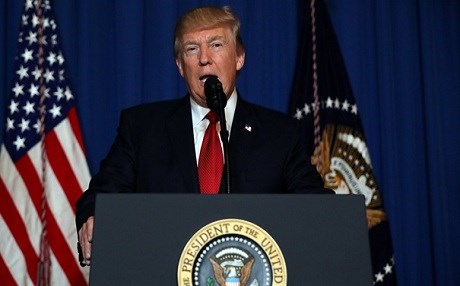 Civaka Amerîkayê bertek nîşanî biryara Trump da