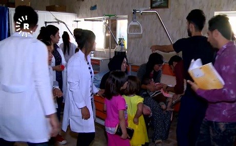 Li Serdeşta Çiyayê Şingalê tenê bingeheke tendirustiyê heye