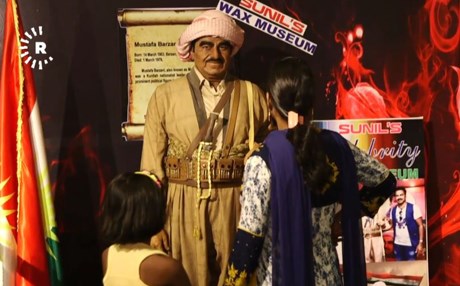 Mele Mustafa Barzani’nin heykeli Hindistan’ın en büyük müzesinde