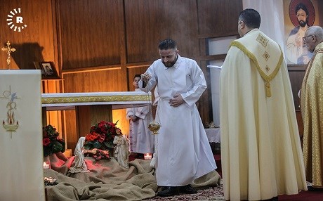Süleymaniye’de Doğuş Bayramı ayininden kareler