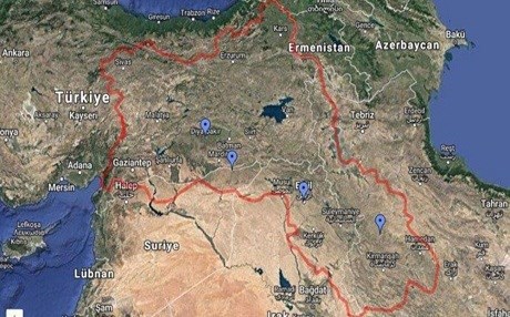 Tirkiyê ji Googleyê xwest ku nexşeya Kurdistanê ji beşa Mapsê reş bike