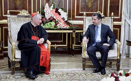 Mesrur Barzani ile Vatikan Başbakanı görüştü