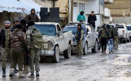 Cerablus ve Menbic sınırında ÖSO hareketliliği