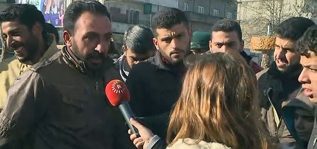 Rûdaw li Minbicê: Bajar hatiye dorpêçkirin