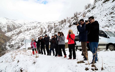 Bin 500 fotoğrafçı Hizan’ı ziyaret etti