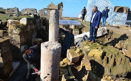 Harran Ören Yeri'nde sürdürülen kazı çalışmaları görücüye çıkıyor