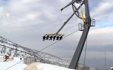 Ji bo lîstikên nav berfê geştyar serdana Çiyayê Korekê dikin