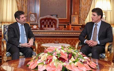 Başbakan Barzani ile ABD Başkonsolosu yeni hükümeti görüştü