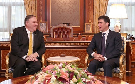 Başbakan Barzani ile Pompeo ortak çalışma konularını görüştü