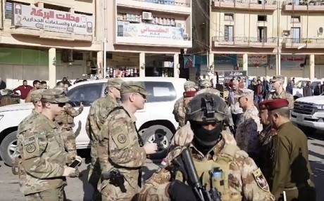 Iraklı komutandan ABD'li askerlerin çarşı gezisi yorumu