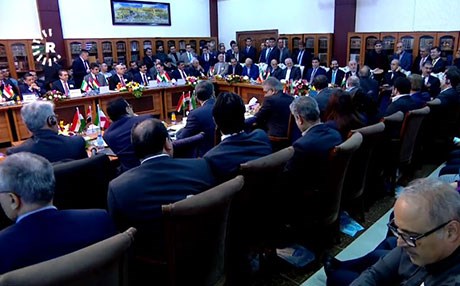ERBİL - Kürdistan - İran ortak ticaret konferansı düzenlendi