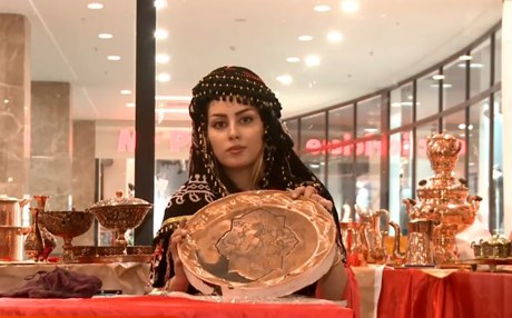 Ham bakır elinde sanata dönüşüyor