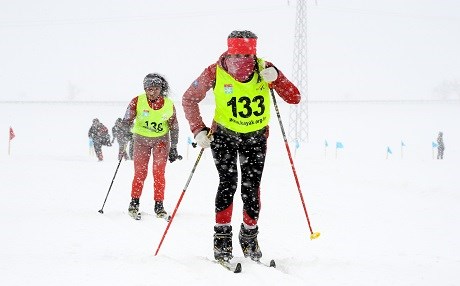 Kayaklı Koşu Eleme Yarışması sona erdi