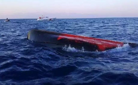 Göçmenleri taşıyan bot battı: 117 ölü