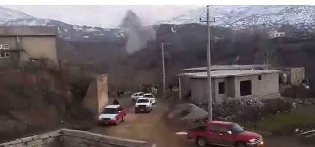 Balafirên şer ên Tirkiyê sînorê Sîdekanê bombebaran kirin