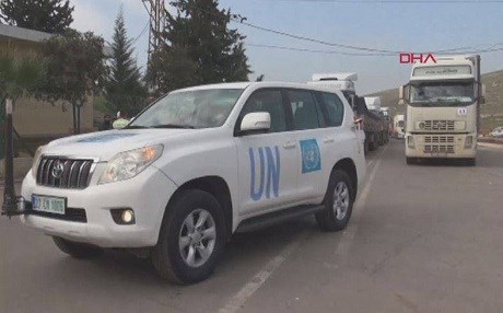 25 barhilgir alîkariya mirovî ji Idlibê re hatin şandin