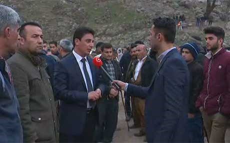 DÊRELOK - Ji ber bombebarana firokeyan du kesan canê xwe ji dest dan