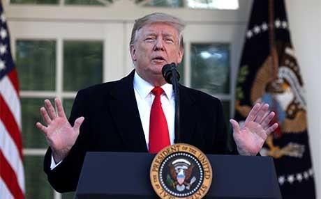 Trump: Ji bo bidawîkirina girtina hikûmetê me li hev kir