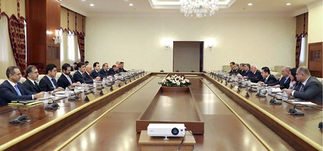 Encûmena Wezîran a Herêma Kurdistanê dicive