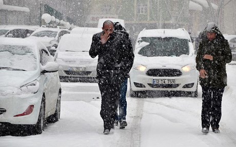Kürt illeri için kar yağışı uyarısı