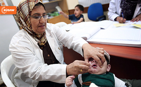 Iraq Begins First anti-Polio Drive in 14 Years