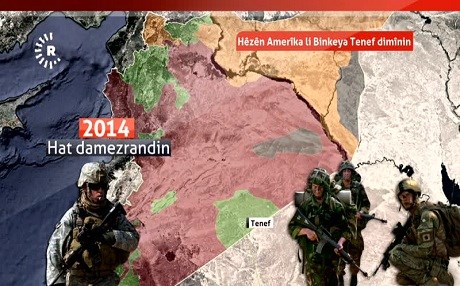 Heya niha Hêzên Amerîka ji Tenef venekişiyane