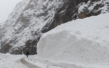 Kürt illeri için buzlanma ve çığ uyarısı