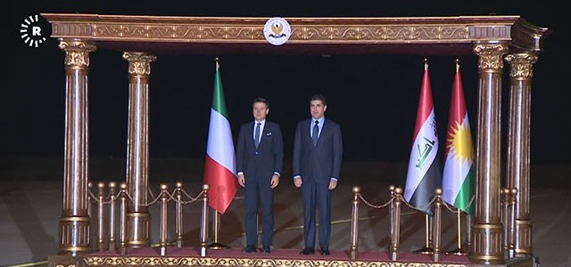 İtalya Başbakanı Conte Erbil’de